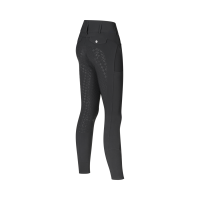 Kingsland Damenreithose Full Grip mittelhoher Bund KLKimi A-Shape Schwarz