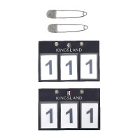 Türnummer Kingsland 3 Taschen verkauft im 2er-Set Marine Marineblau