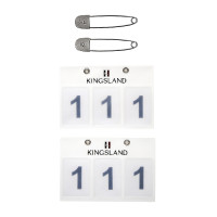 Türnummer Kingsland 3 Taschen verkauft im 2er-Set Weiß Weiß Türnummer Kingsland 3 Taschen verkauft im 2er-Set Weiß Weiß