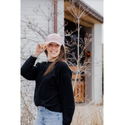 Rubber Logo Kappe Kentucky Altrosa