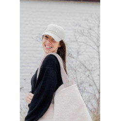 Rubber Logo Kappe Kentucky Beige Rubber Logo Kappe Kentucky Beige