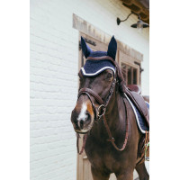 Wellington-Mütze Geflochtene Kordel Kentucky Marine Marineblau