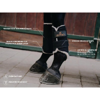 Vorne geschlossene Solimbra-Gamaschen Kentucky Schwarz Vorne geschlossene Solimbra-Gamaschen Kentucky Schwarz