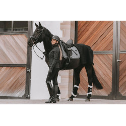 Anatomischer Kurzgurt Schaffell Kentucky Schwarz