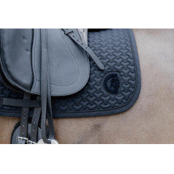 Satteldecke Plaited Dressage Kentucky Schwarz