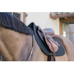 Metallkettensprungteppich Kentucky Schwarz