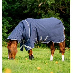 Pferdedecke Horseware Rhino Plus Vari-Layer 450g Schwarz / Titan Grau / Klassisches Blau Pferdedecke Horseware Rhino Plus Vari-Layer 450g Schwarz / Titan Grau / Klassisches Blau