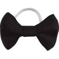 Flechtknoten Equithème aus Stoff, 20 Stück Schwarz Flechtknoten Equithème aus Stoff, 20 Stück Schwarz