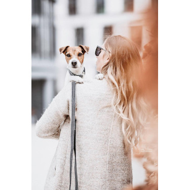 Hundeleine Hahnentritt Kentucky Schwarz Hundeleine Hahnentritt Kentucky Schwarz