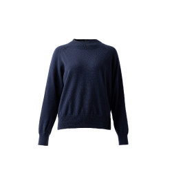 Pullover B Vertigo aus Wollmischung Faye Meerestitan Marineblau