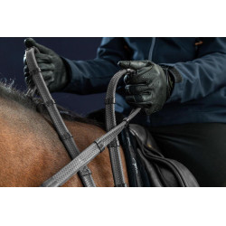Dy'on New English Collection Zügel A Gummi 1/2" Mit 7 Stoppern