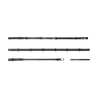 Zügel Howlett Dy'on 3 "D" Gummi 1/2'' mit 7 Stoppern Schwarz
