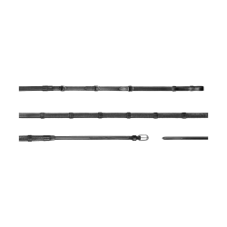 Zügel Howlett Dy'on 3 "D" Gummi 1/2'' mit 7 Stoppern