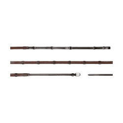 Zügel Howlett Dy'on 3 "D" Gummi 1/2'' mit 7 Stoppern Braun Zügel Howlett Dy'on 3 "D" Gummi 1/2'' mit 7 Stoppern Braun