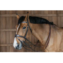 Trense Working by Dy'on mit Bewegungsfreiheit Braun