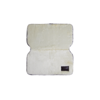 Brustschutz Kentucky aus Schaffell Natürlich Braun