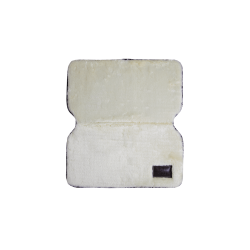 Brustschutz Kentucky aus Schaffell Natürlich Braun