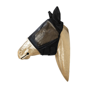 Fliegenmaske Kentucky Skin Friendly mit Ohren Schwarz