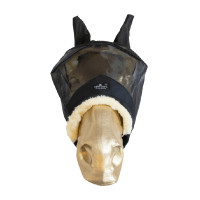 Fliegenmaske Kentucky Skin Friendly mit Ohren Schwarz Fliegenmaske Kentucky Skin Friendly mit Ohren Schwarz
