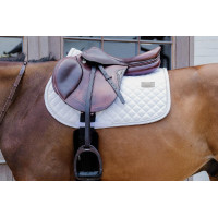 Satteldecke Kentucky Diamond Rope Jumping Weiß Wei&szlig;