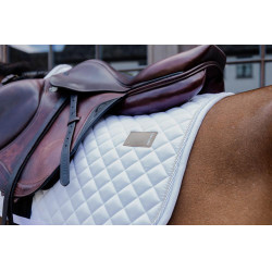 Satteldecke Kentucky Diamond Rope Jumping Weiß Weiß Satteldecke Kentucky Diamond Rope Jumping Weiß Weiß