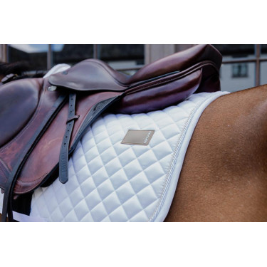 Satteldecke Kentucky Diamond Rope Jumping Weiß Weiß Satteldecke Kentucky Diamond Rope Jumping Weiß Weiß