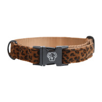 Hundehalsband Leopard Kentucky Leopardenbraun