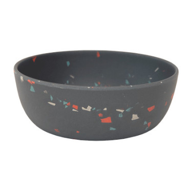 Hundenapf Bamboo Terrazzo Kentucky Grau