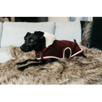 Hundemantel Heavy Fleece Kentucky Bordeaux