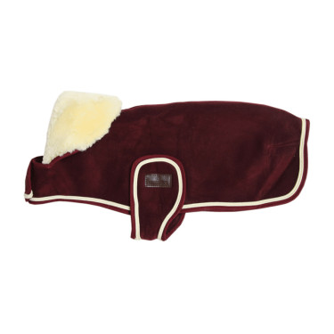 Hundemantel Heavy Fleece Kentucky Bordeaux