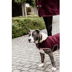 Hundemantel Heavy Fleece Kentucky Bordeaux