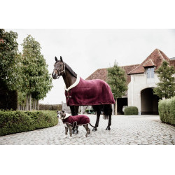 Hundemantel Heavy Fleece Kentucky Bordeaux