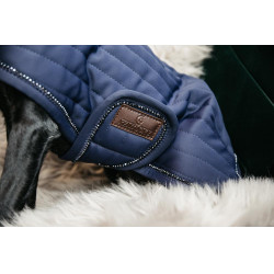 Hundemantel Pearls Kentucky Marine Marineblau Hundemantel Pearls Kentucky Marine Marineblau