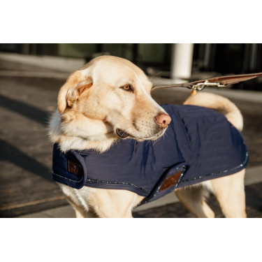 Hundemantel Pearls Kentucky Marine Marineblau Hundemantel Pearls Kentucky Marine Marineblau