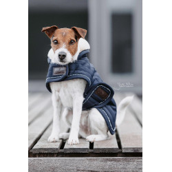 Hundemantel Pearls Kentucky Marine Marineblau Hundemantel Pearls Kentucky Marine Marineblau