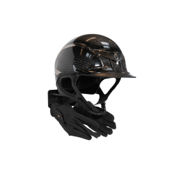 Helmhalter mit Haken aus Stahl Grooming Deluxe by Kentucky Schwarz