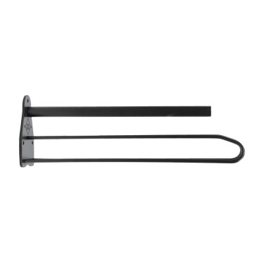 Metallsattelhalter mit Auflage für Schabracken Grooming Deluxe by Kentucky Schwarz