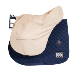 Metallsattelhalter mit Auflage für Schabracken Grooming Deluxe by Kentucky Schwarz