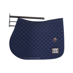 Metallsattelhalter mit Auflage für Schabracken Grooming Deluxe by Kentucky Schwarz