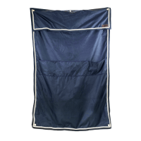 Kentucky Classic wasserdichte Boxenvorhang mit Taschen Marine