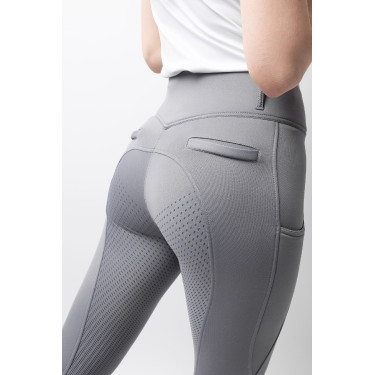 Thermohose Vollbesatz Mira Damen Horze Legierung Grau
