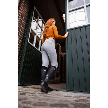 Thermohose Vollbesatz Mira Damen Horze Legierung Grau