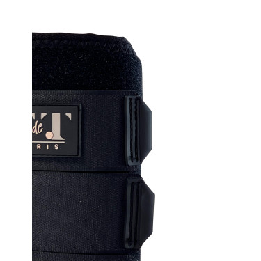 Gamaschen T de T Neopren Schwarz