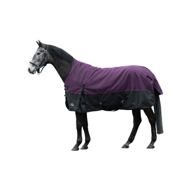 Highneck-Decke HKM Glasgow 1200D 100g Pflaume / Schwarz Lila Highneck-Decke HKM Glasgow 1200D 100g Pflaume / Schwarz Lila