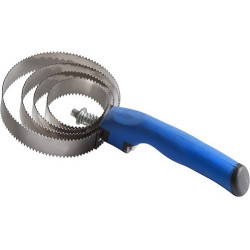 Runde Metallstriegel Soft-Griff