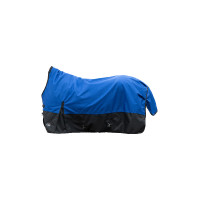Highneck-Decke HKM Glasgow 1200D mit Fleece-Futter Blau / Schwarz Highneck-Decke HKM Glasgow 1200D mit Fleece-Futter Blau / Schwarz