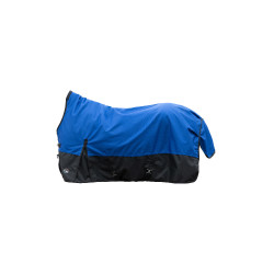 Highneck-Decke HKM Glasgow 1200D mit Fleece-Futter Blau / Schwarz