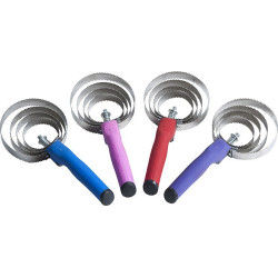 Runde Metallstriegel Soft-Griff Runde Metallstriegel Soft-Griff