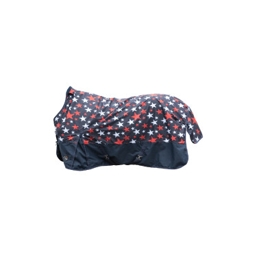 Couverture highneck HKM Norwich 600D doublure lisse Couverture highneck HKM Norwich 600D doublure lisse