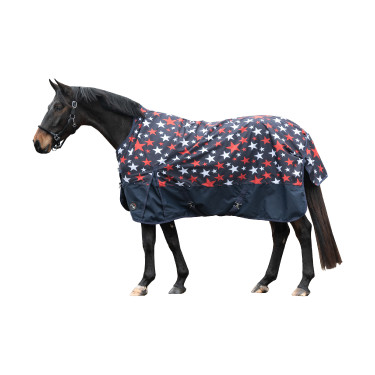 Couverture highneck HKM Norwich 600D doublure lisse Couverture highneck HKM Norwich 600D doublure lisse